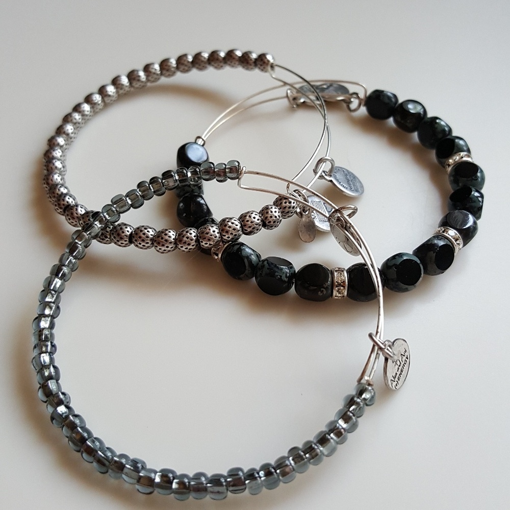Alex and Ani Bracelet Trio